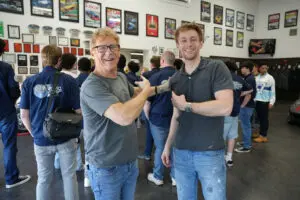 Blue Hills Customs founder at Factory Five photo gallery