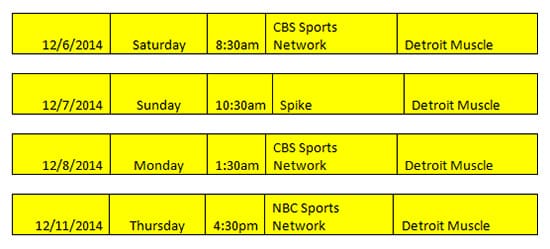 december-airdates