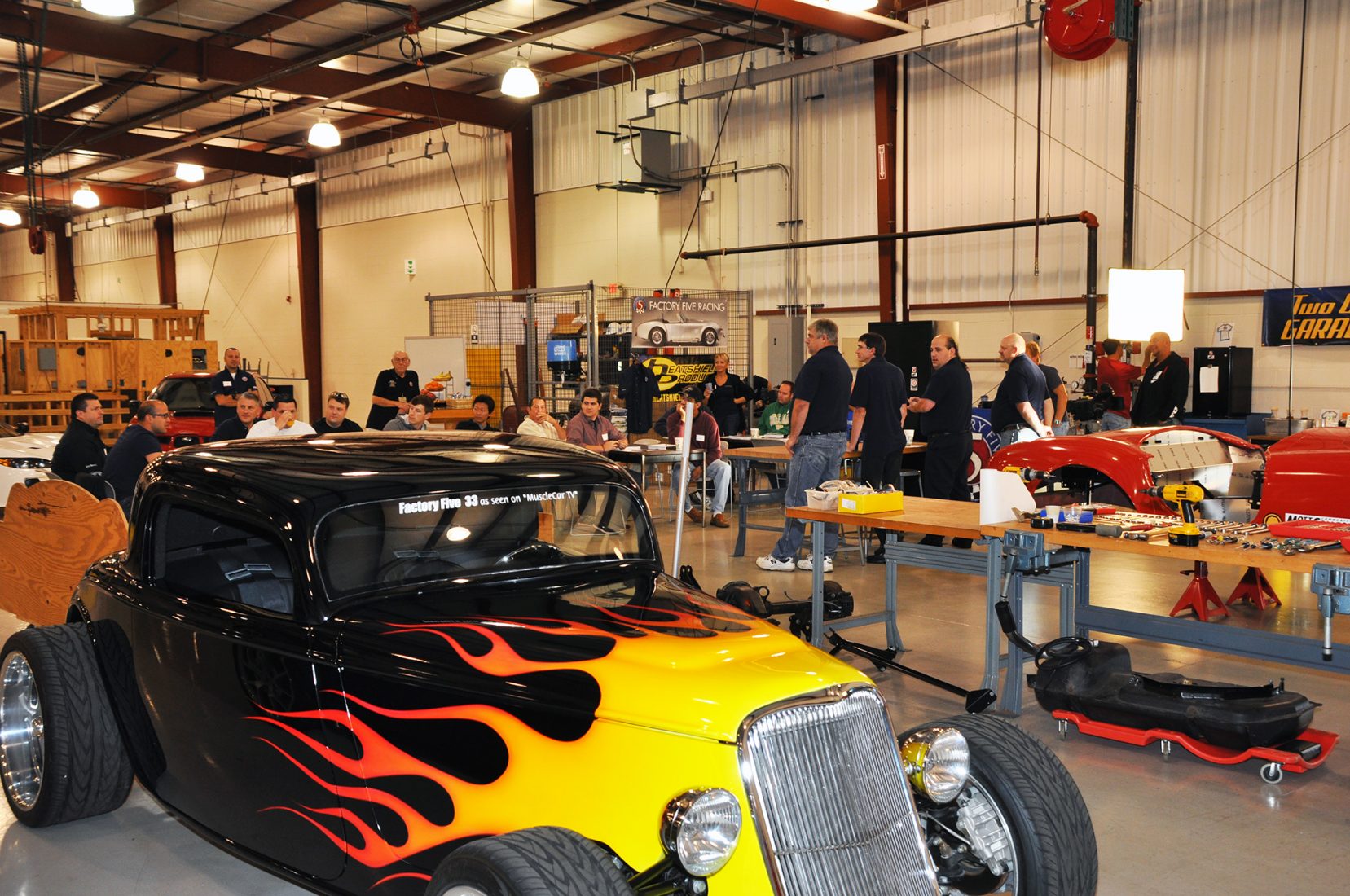 Class size is limited to 15 students to ensure individualized instruction.  The Build School is a great way to get hands-on practice before you build your own car.
