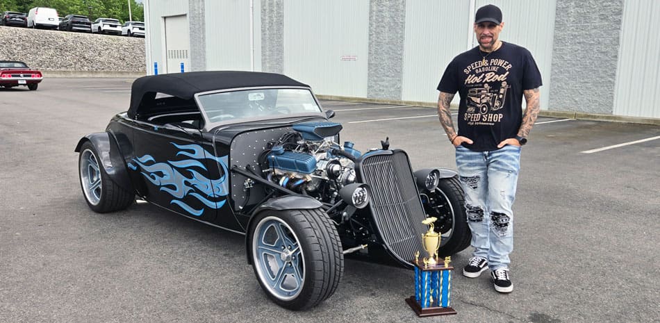 Ray C. Wins Best in Show with his '33 Hot Rod - Factory Five Racing