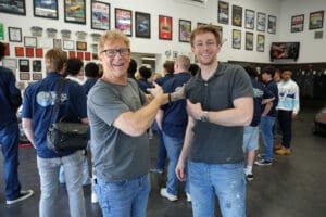 Blue Hills Customs founder at Factory Five photo gallery