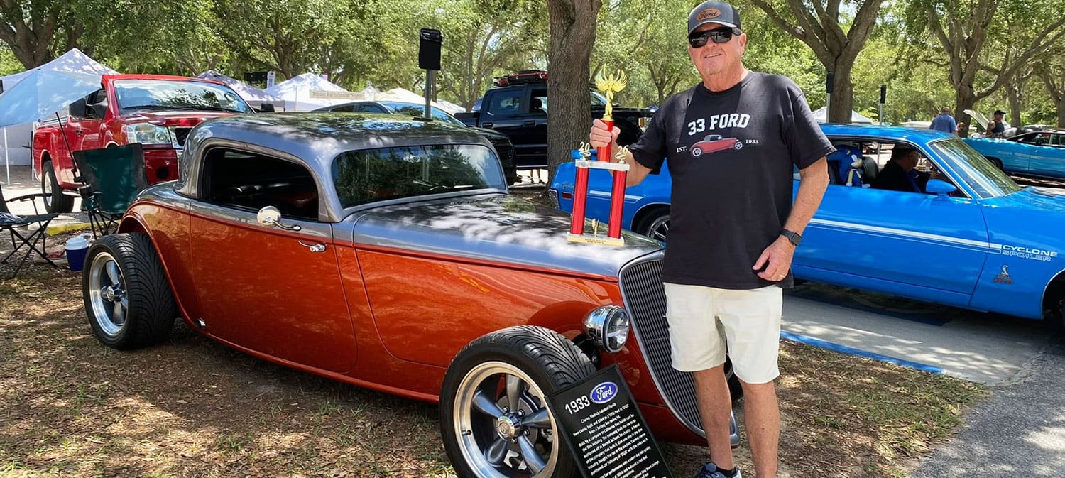 Charles M. is Show Favorite with '33 Hot Rod - Factory Five Racing
